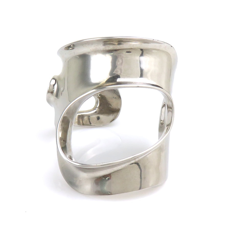 サルヴァトーレフェラガモ Salvatore Ferragamo バングル ブレスレット メタル シルバー レディース【中古】 e62258a