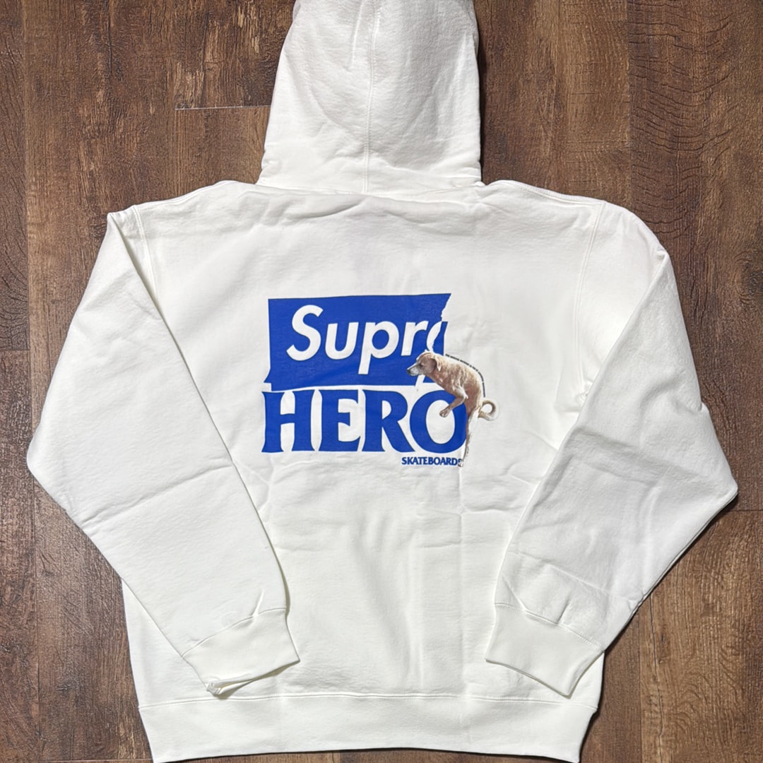 Supreme / ANTIHERO Hooded Sweatshirt "White"