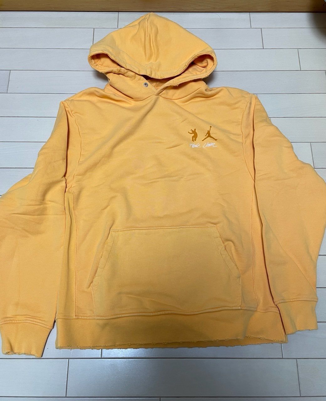 UNION × Jordan 2 Future is Now FLC Hoodie "Orange"