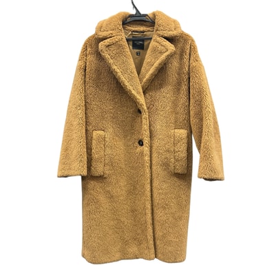 WEEKEND MaxMara 希少 美品 ウィークエンド マックスマーラ テディベア テディコート ロングコート 501611036 ウール ポリアミド ポリエステル ブラウン #36 レディース ABランク 中古 鑑定済