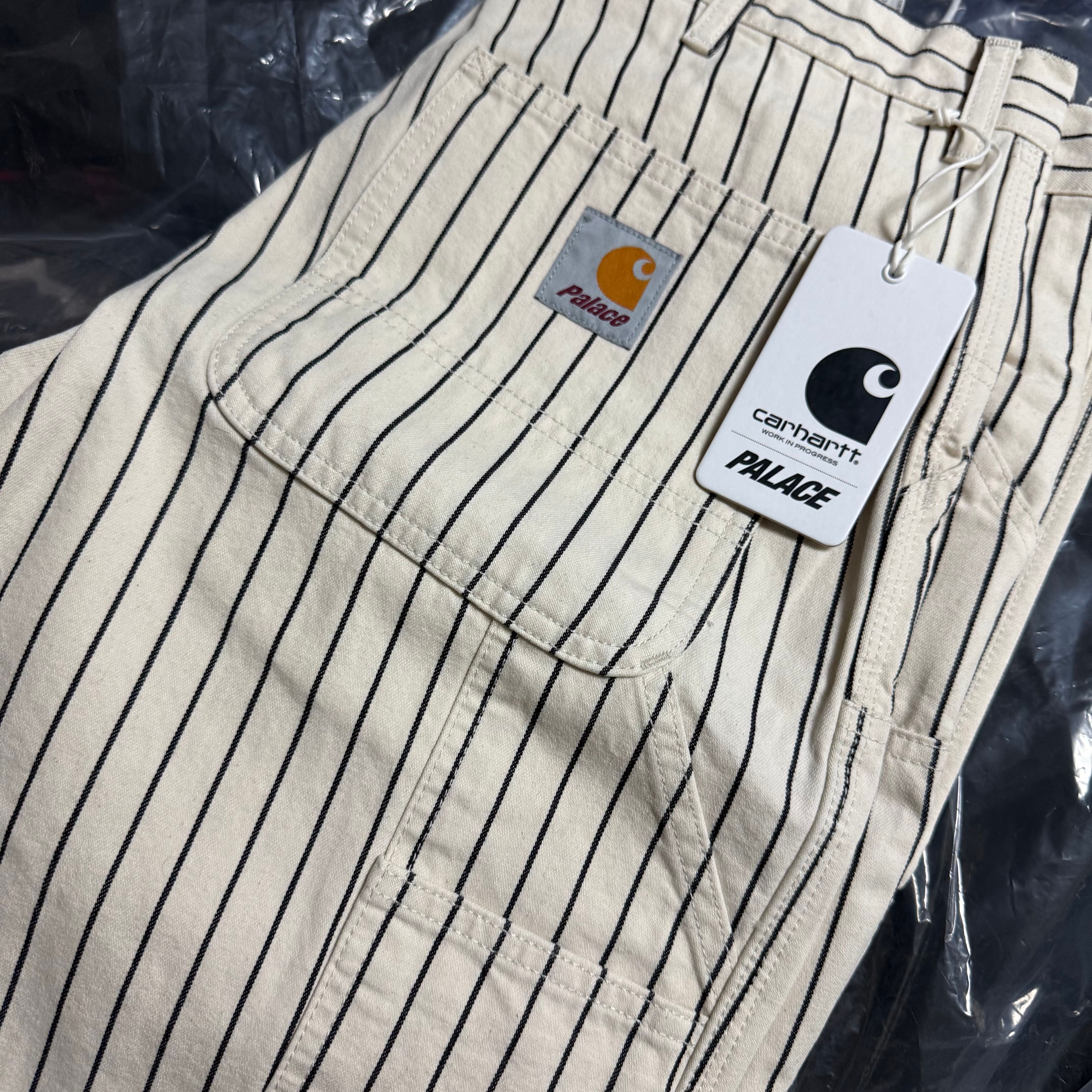 PALACE x Carhartt Wip Double Knee Pant "Pinstripe"