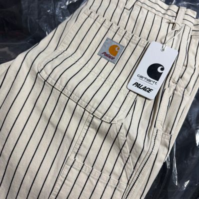 PALACE x Carhartt Wip Double Knee Pant "Pinstripe"
