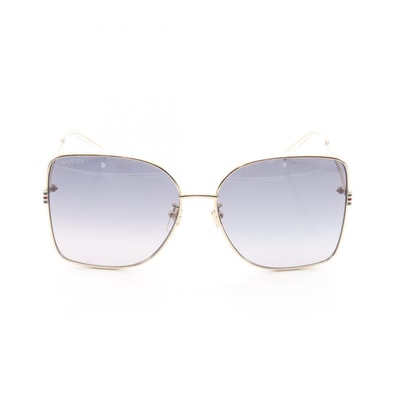グッチ GUCCI スクエア サングラス 衣料品 GP レディース ゴールド系 GG1282SA002 【新品】