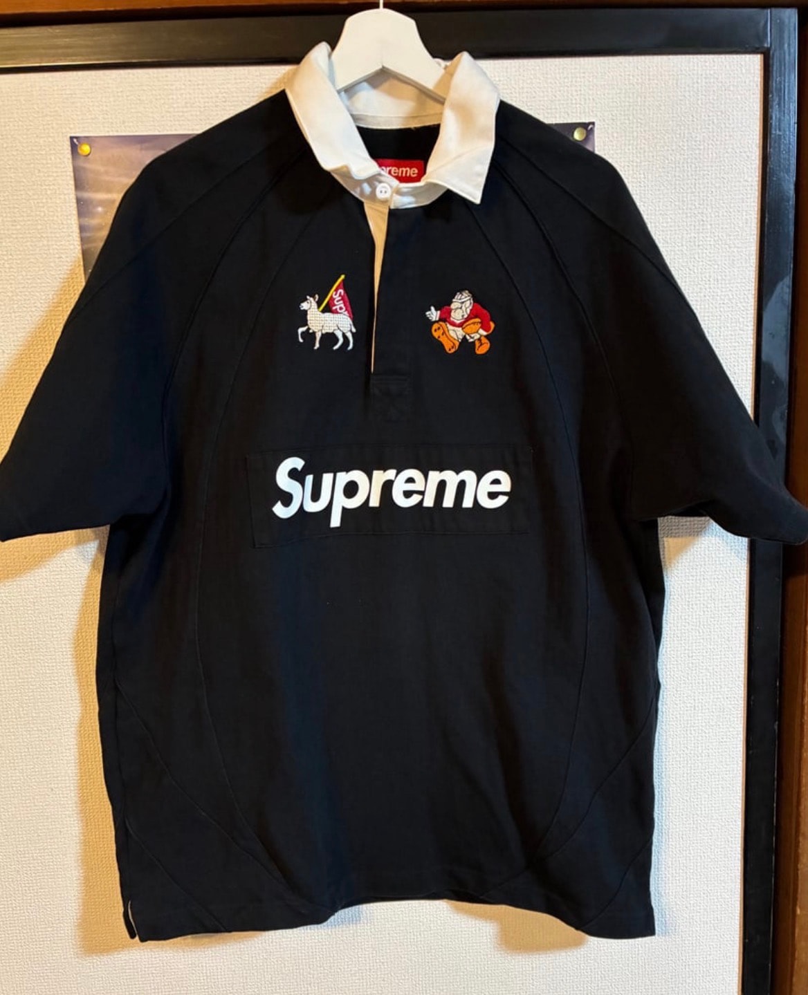 Supreme S/S Rugby "Black"