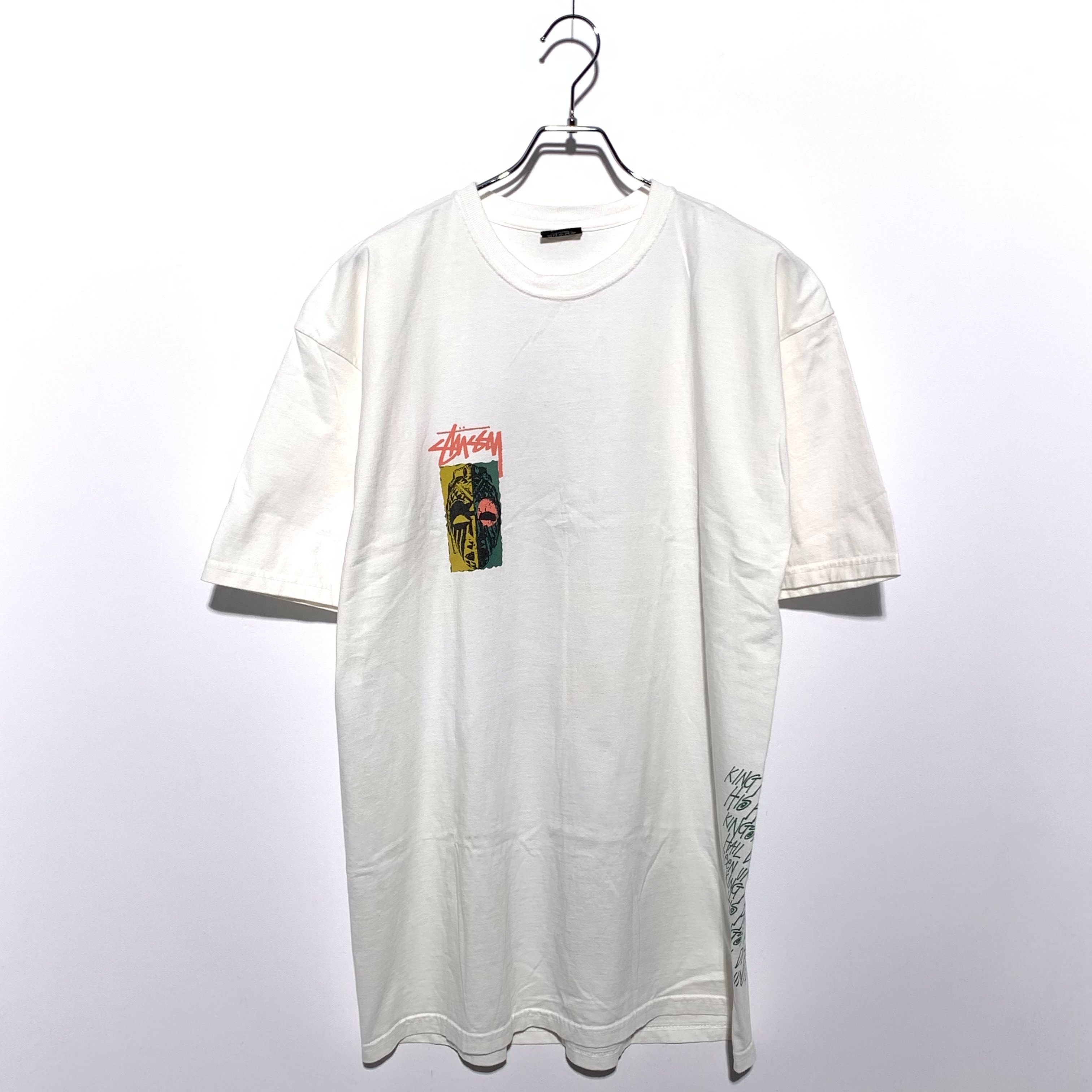 Stussy Masks Pigment Dyed Tee White