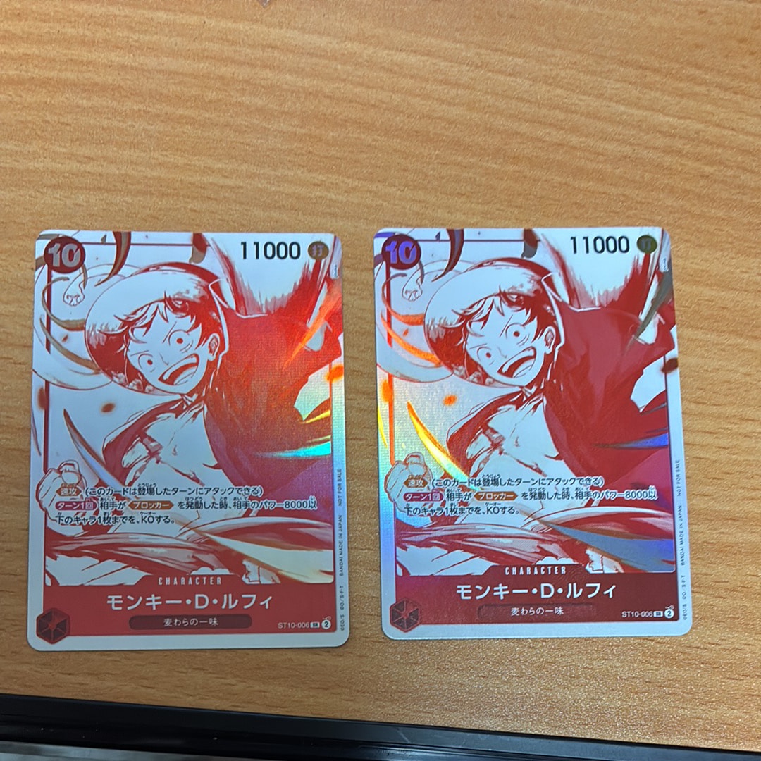 PSA10】モンキー・D・ルフィ SR [ST10-006](プロモーションカード「ONE