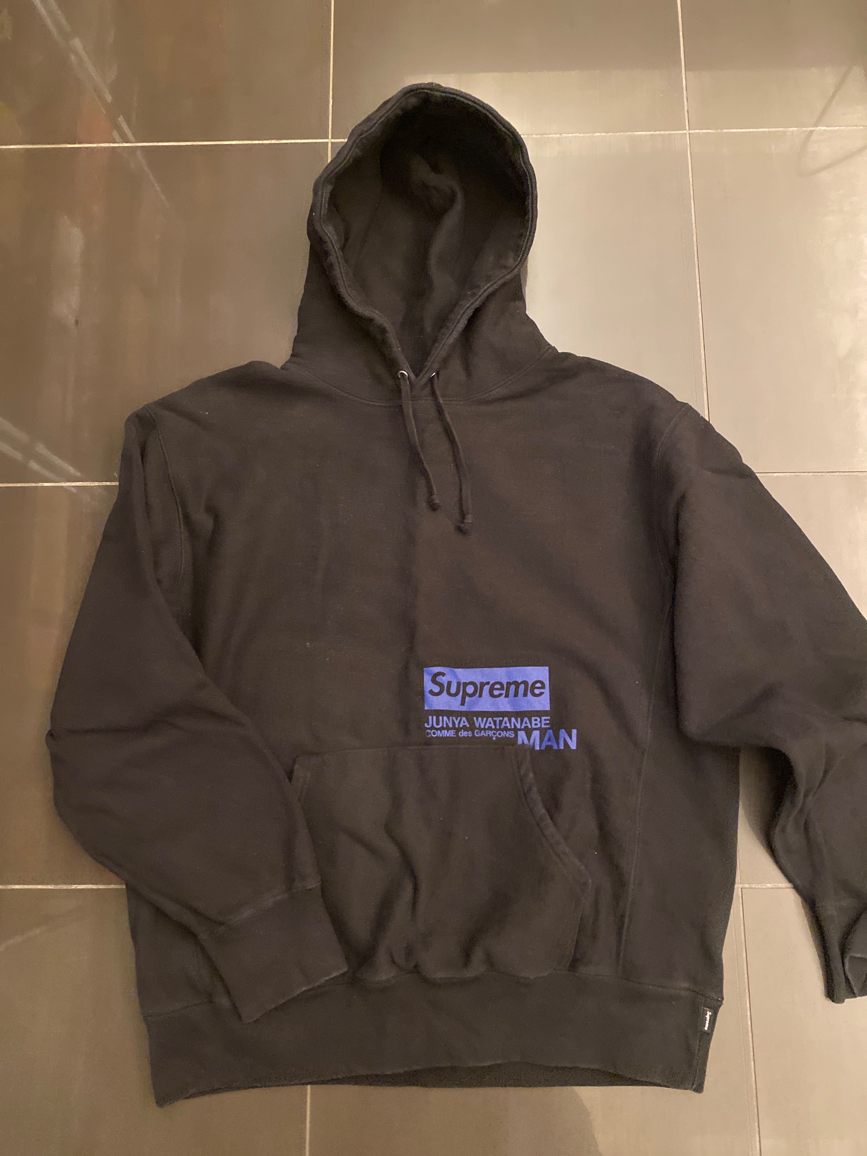 Supreme / JUNYA WATANABE COMME des GARCONS MAN Hooded Sweatshirt "Black"