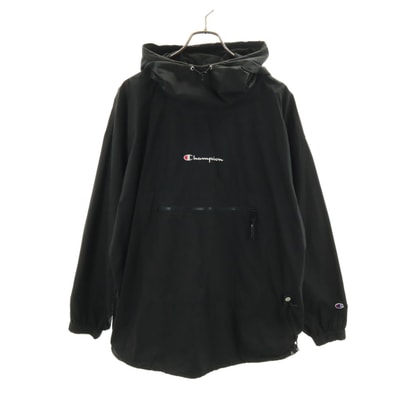 Champion チャンピオン アノラックパーカー XL ブラック プルオーバー