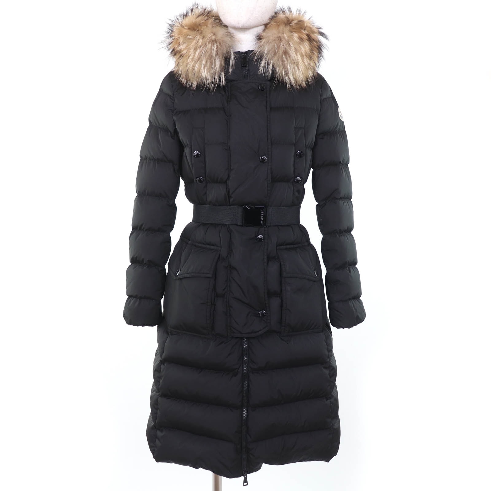 美品 モンクレール ダウンコート KHLOE ブラック レディース 1