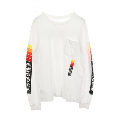 Chrome Hearts Sleeve Logo Print L/S T-Shirt "White"