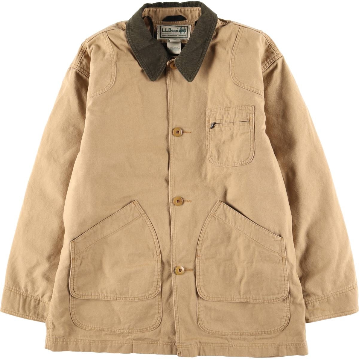 古着 90~00年代 エルエルビーン L.L.Bean 中綿入り ダック ハンティングジャケット メンズL相当/eaa609848