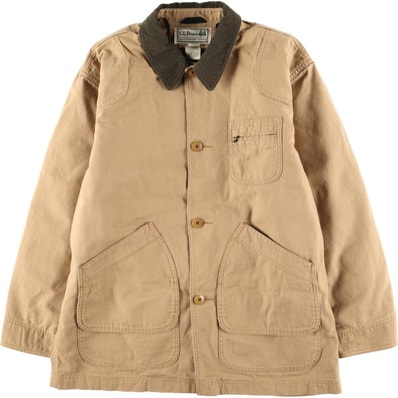 古着 90~00年代 エルエルビーン L.L.Bean 中綿入り ダック ハンティングジャケット メンズL相当/eaa609848
