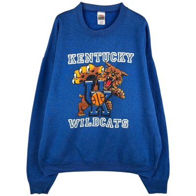 古着 00年代 フルーツオブザルーム FRUIT OF THE LOOM カレッジ キャラクタースウェットシャツ トレーナー メンズXXL相当/eaa482705