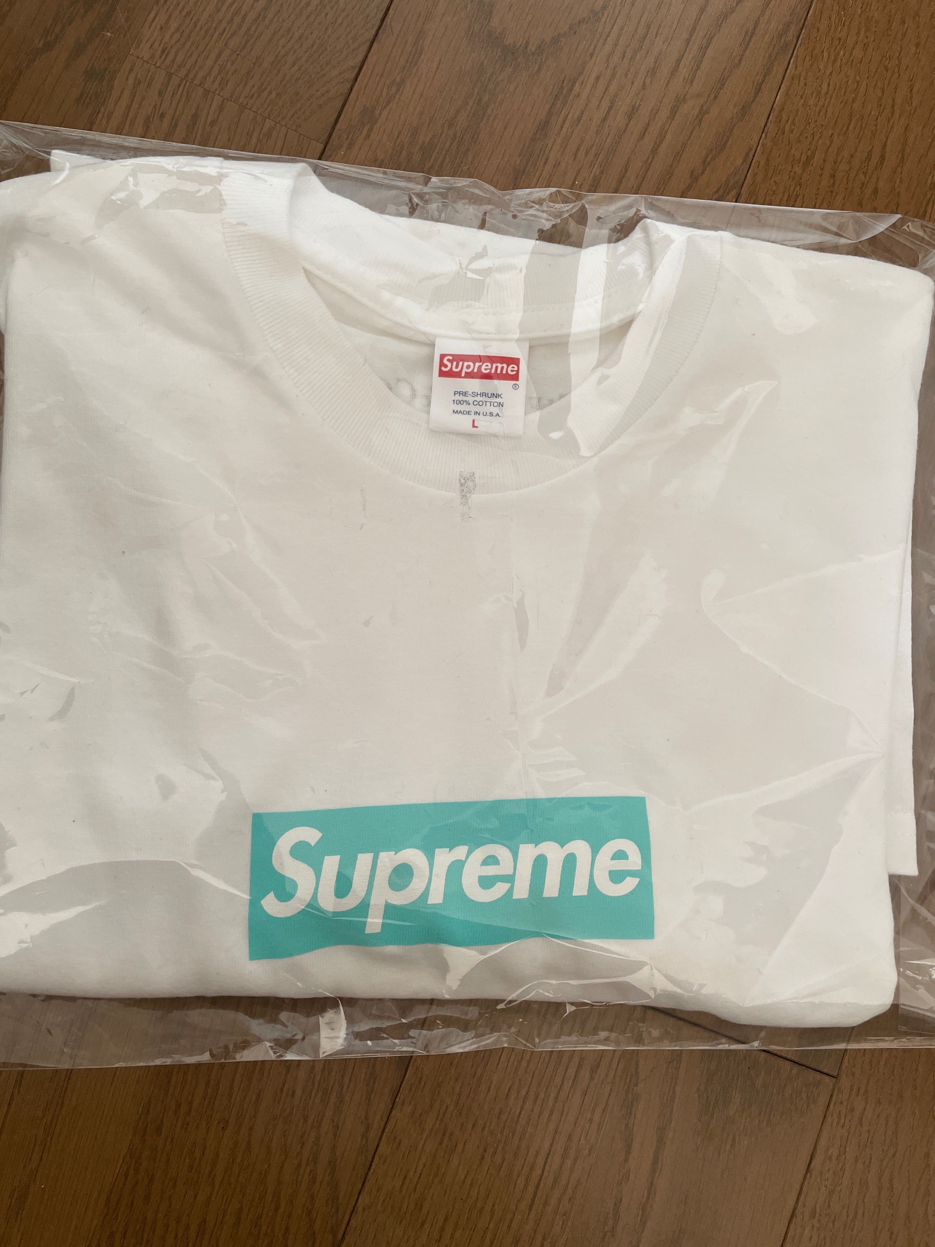 Supreme / Tiffany & Co. Box Logo Tee "White"