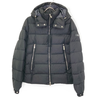タトラス MTAT24A4289-D 24AW ブラック Rライン DOMIZIANO ドミッツィアーノ フーデッドダウンジャケット 1
