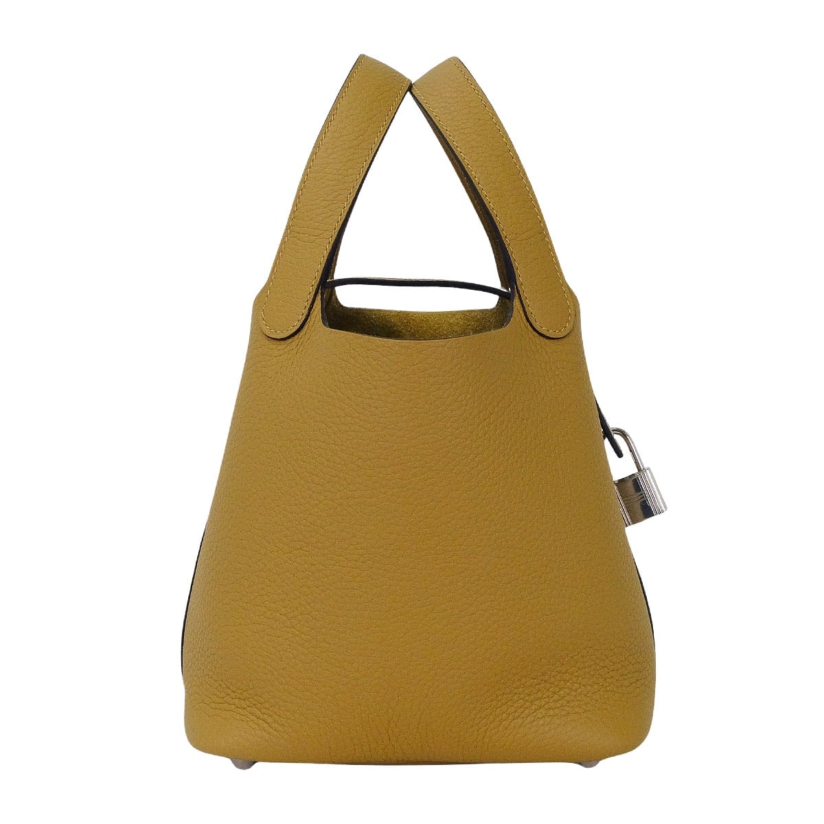 HERMES エルメス ハンドバッグ ピコタンロック 18 PM デュンヌ トリヨンクレマンス シルバー金具 G刻印 新品