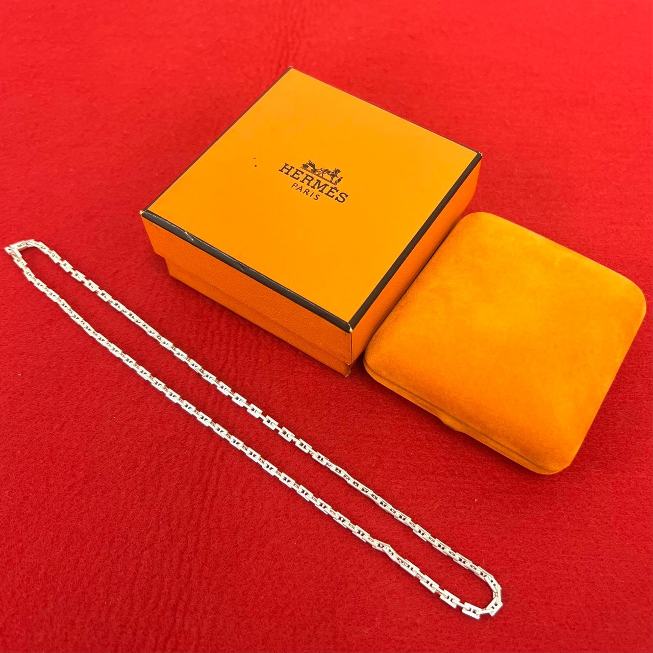 HERMES エルメス ヘラクレス PM ネックレス シルバー925 ネックレス シルバー
25822