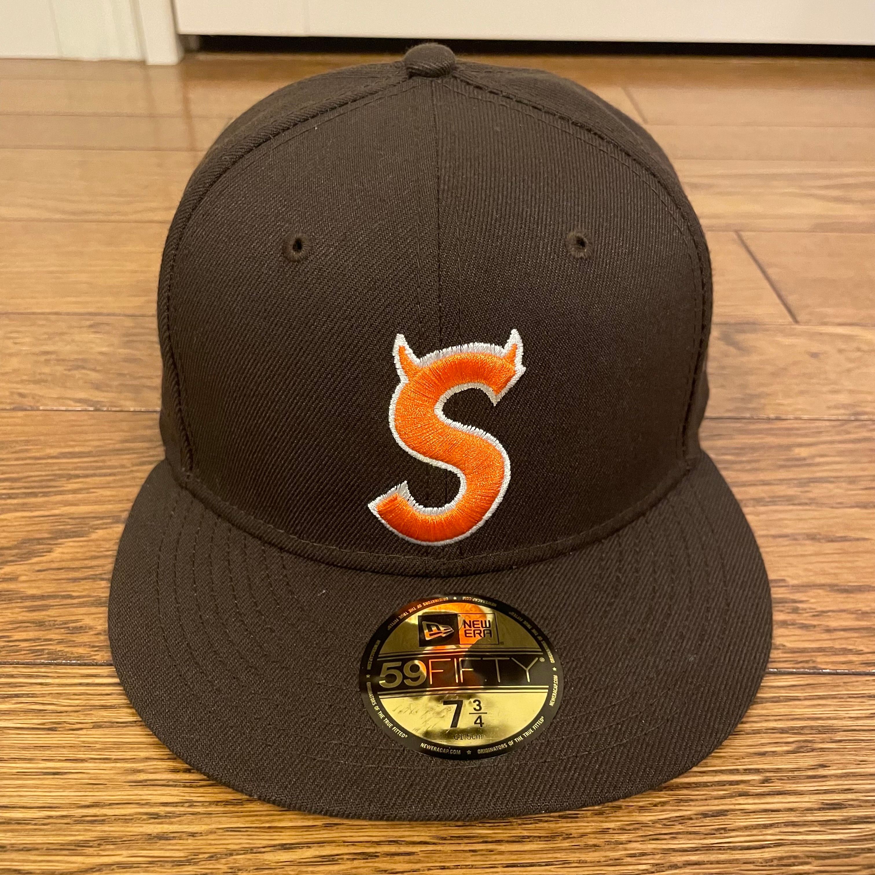 Supreme S Logo New Era "Brown" (22FW)