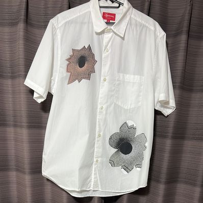 Supreme Nate Lowman S/S Shirt "White"