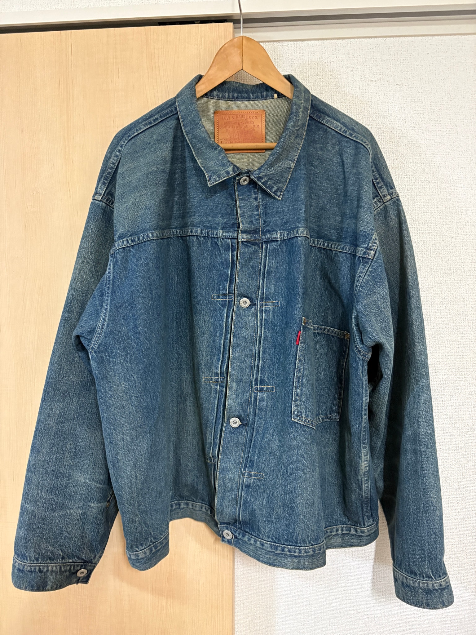 Levi's Vintage Clothing S506XX 1944 WWII Trucker Jacket "Blue" (大戦モデル)
