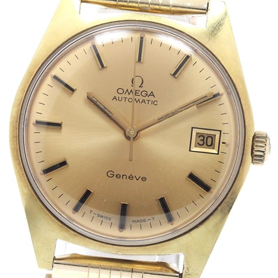 オメガ ジュネーブ cal.565 デイト 166.041 メンズ 【中古】