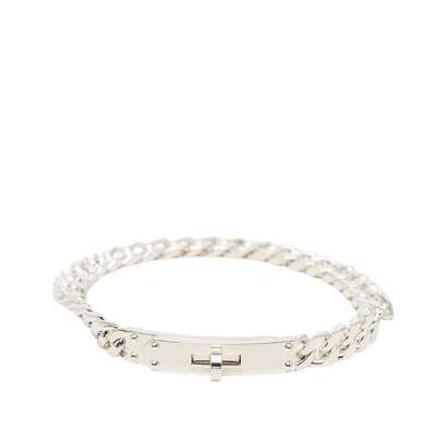 エルメス ケリーグルメット TPM ブレスレット #XL SV925 シルバー レディース HERMES 中古