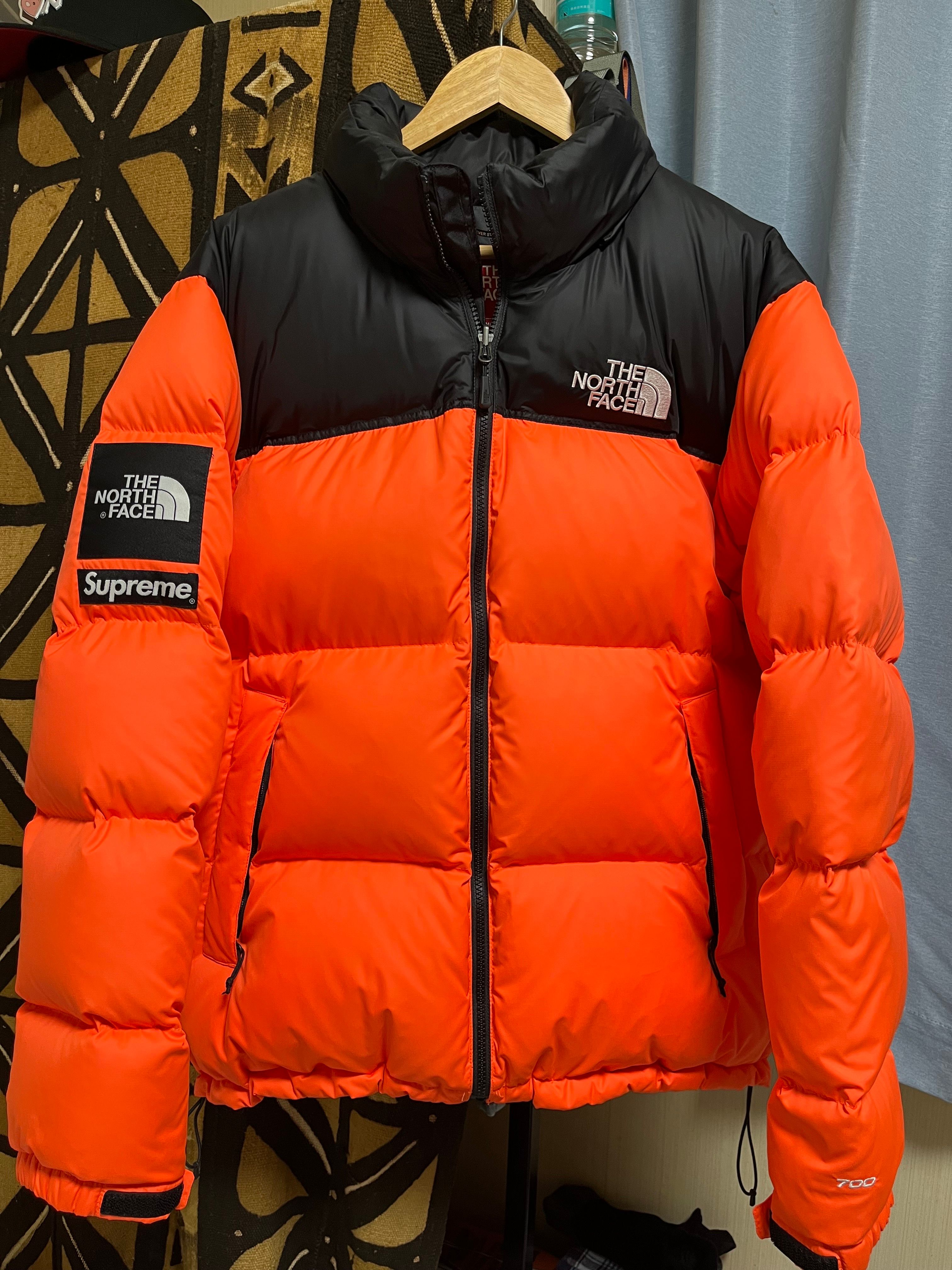 Supreme x The North Face 2016FW Nuptse Jacket "Orange"