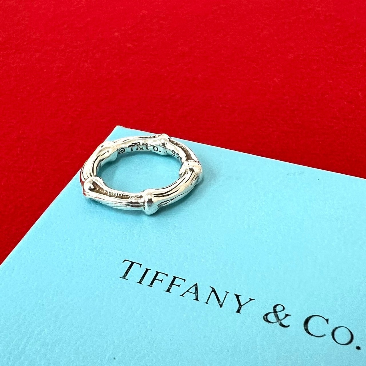 TIFFANY&Co. ティファニー バンブー リング シルバー925 リング・指輪 5号 シルバー
 14723