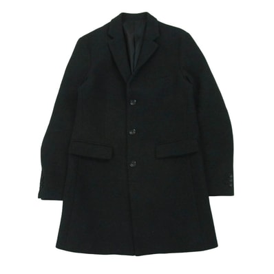 JOURNAL STANDARD ジャーナルスタンダード relume レリューム HMILTON LAMSWOOL チェスター コート ダークグレー系 M【中古】