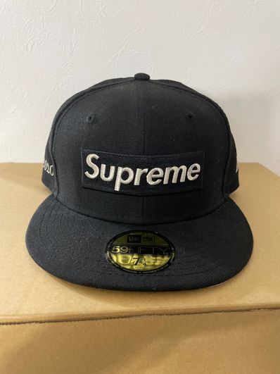 Supreme $1M Metallic Box Logo New Era® "Black"