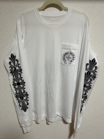 Chrome Hearts Horse Shoe L/S T-Shirt "White"