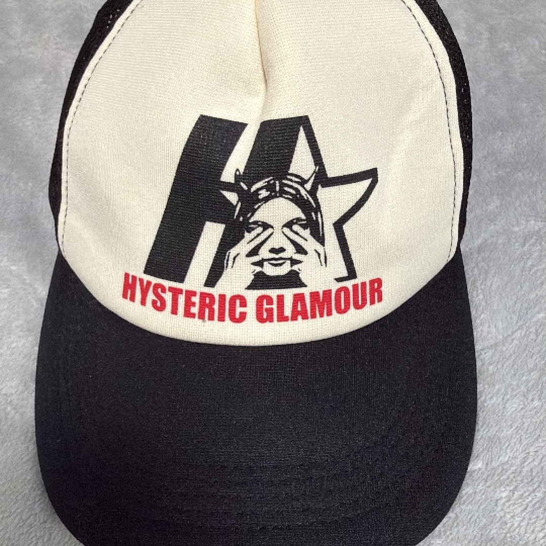 HYSTERIC GLAMOUR Star Evil Mesh Cap "Black" 02243QH02