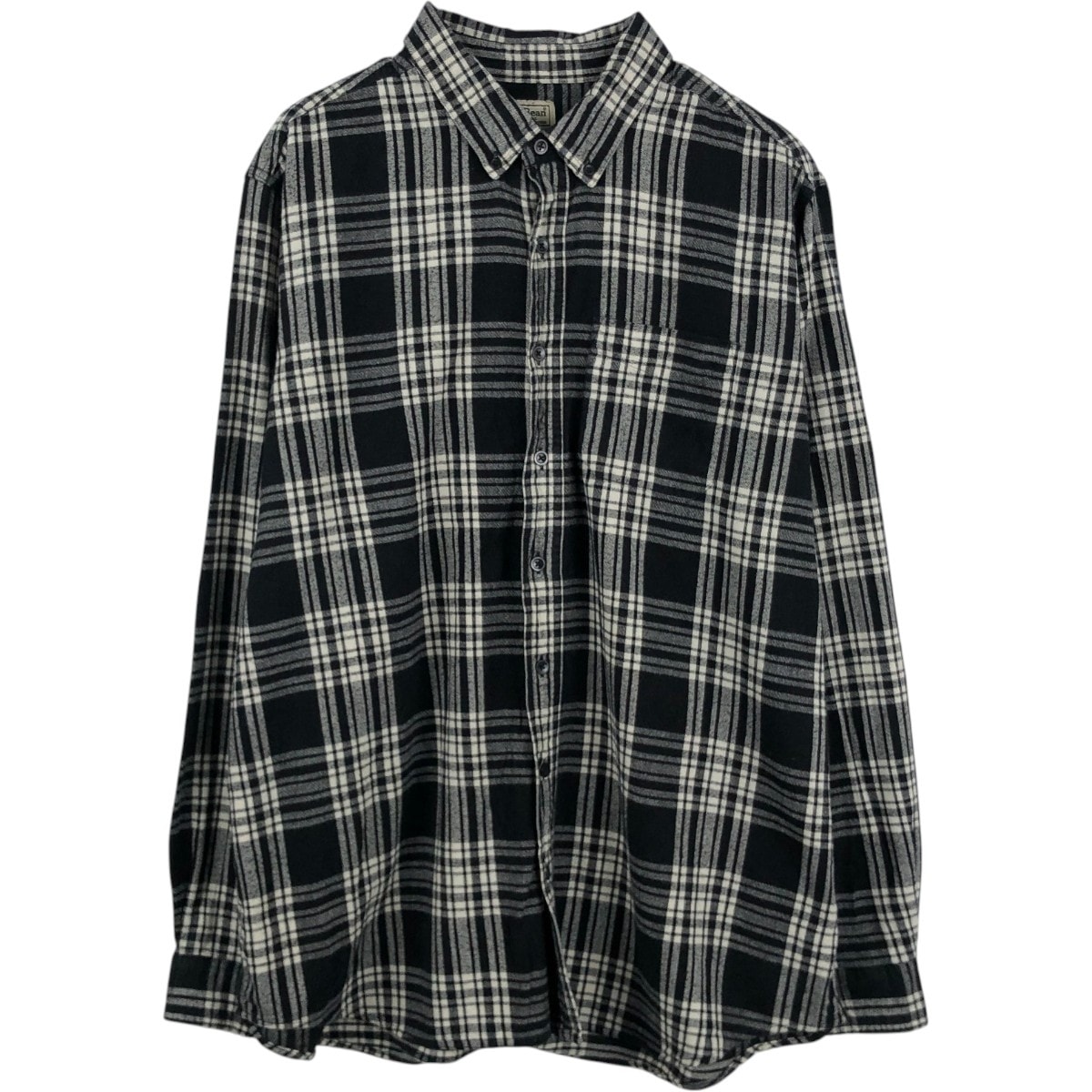 古着 エルエルビーン L.L.Bean 長袖 ボタンダウン ライトネルチェックシャツ メンズXL相当/eaa675643