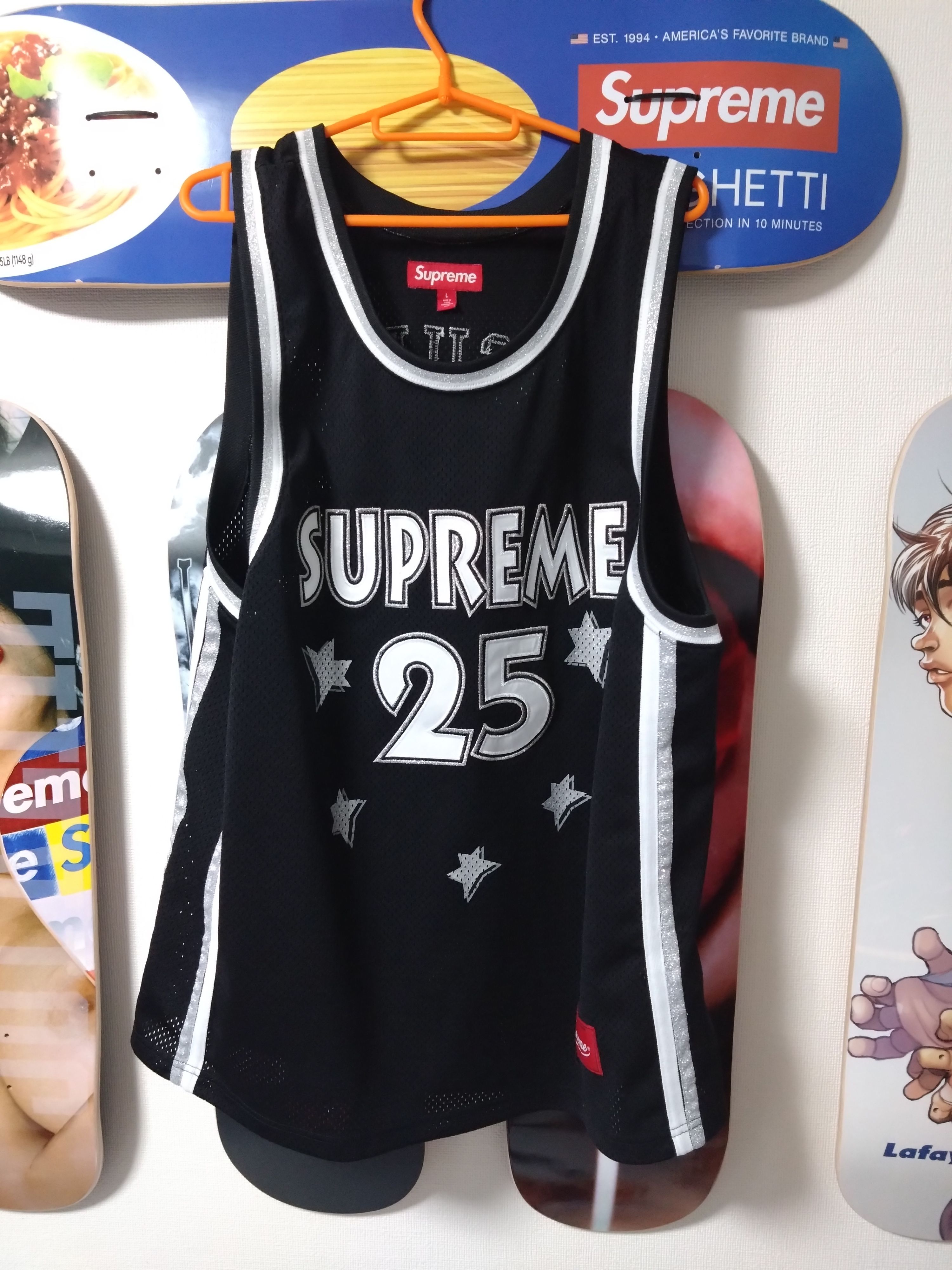 Supreme All Star Basketball Jersey "Black"