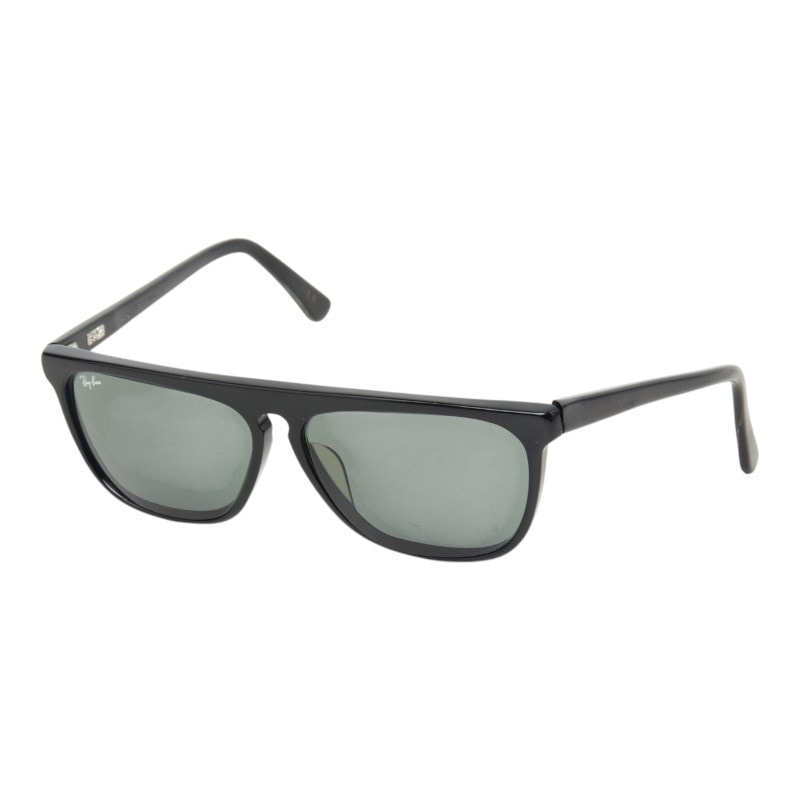 レイバン JACKSON ジャクソン フラットトップ サングラス アイウェア ウェリントン型 ブラック プラスチック メンズ Ray-Ban 中古