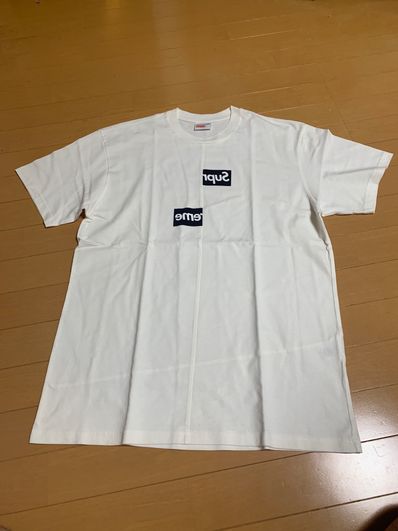Supreme / Comme des Garçons SHIRT® Split Box Logo Tee "White"