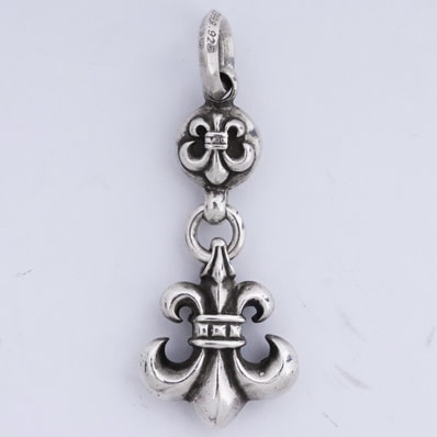 Chrome Hearts 1 Ball BS Flare Charm "Silver"