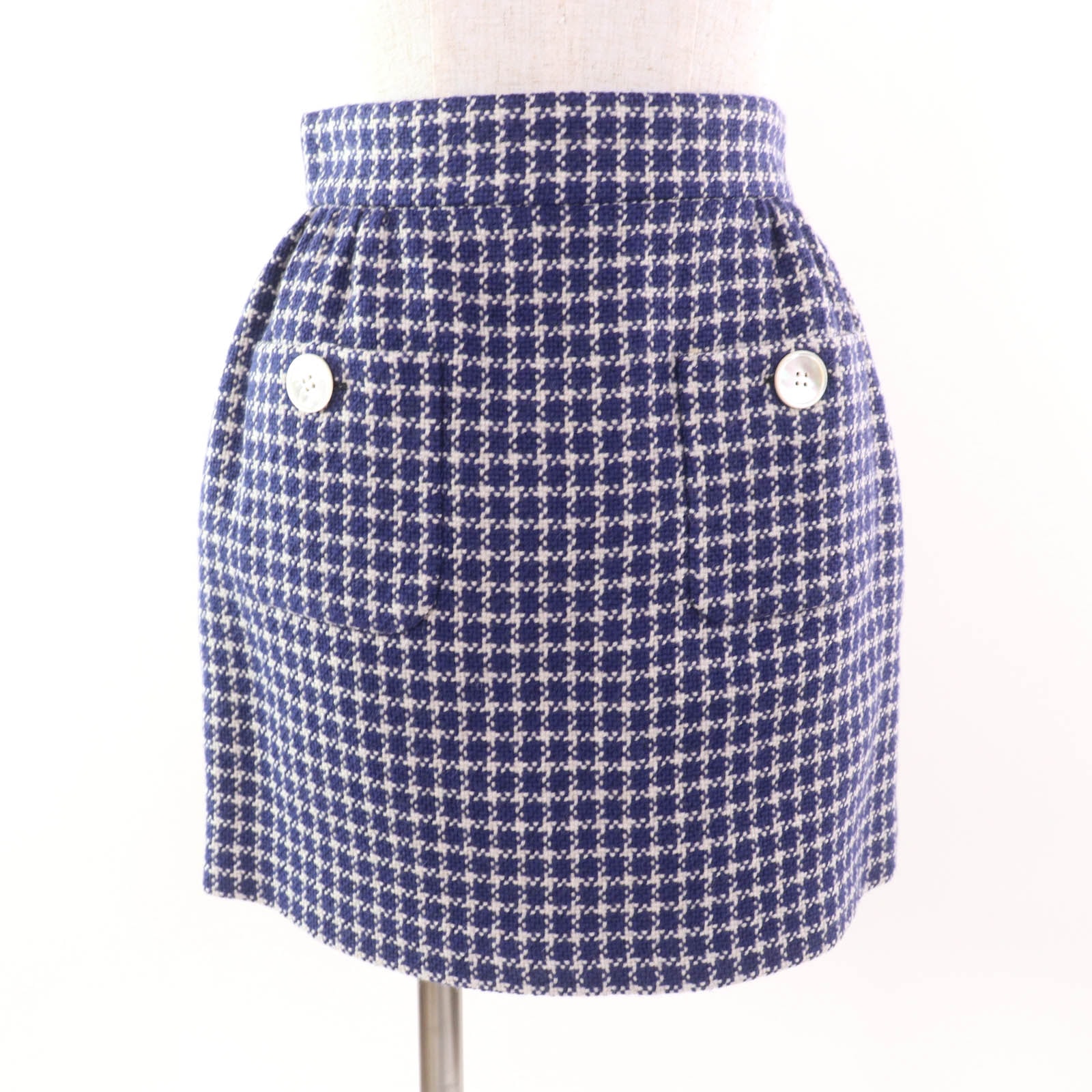 MIU MIU Mini Skirt "Navy"