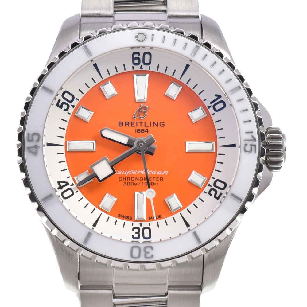 ブライトリング BREITLING A17377 スーパーオーシャン36 300M 自動巻き ユニセックス 美品 内箱付き R#146014