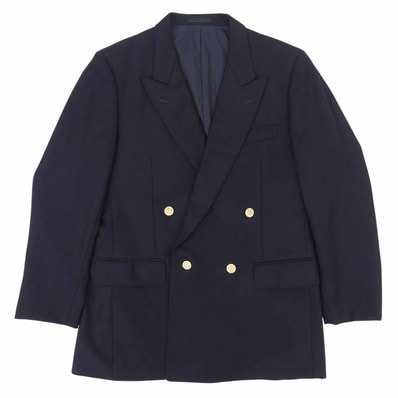 美品 バーバリー ジャケット ネイビー メンズ 100-90-180 AB7