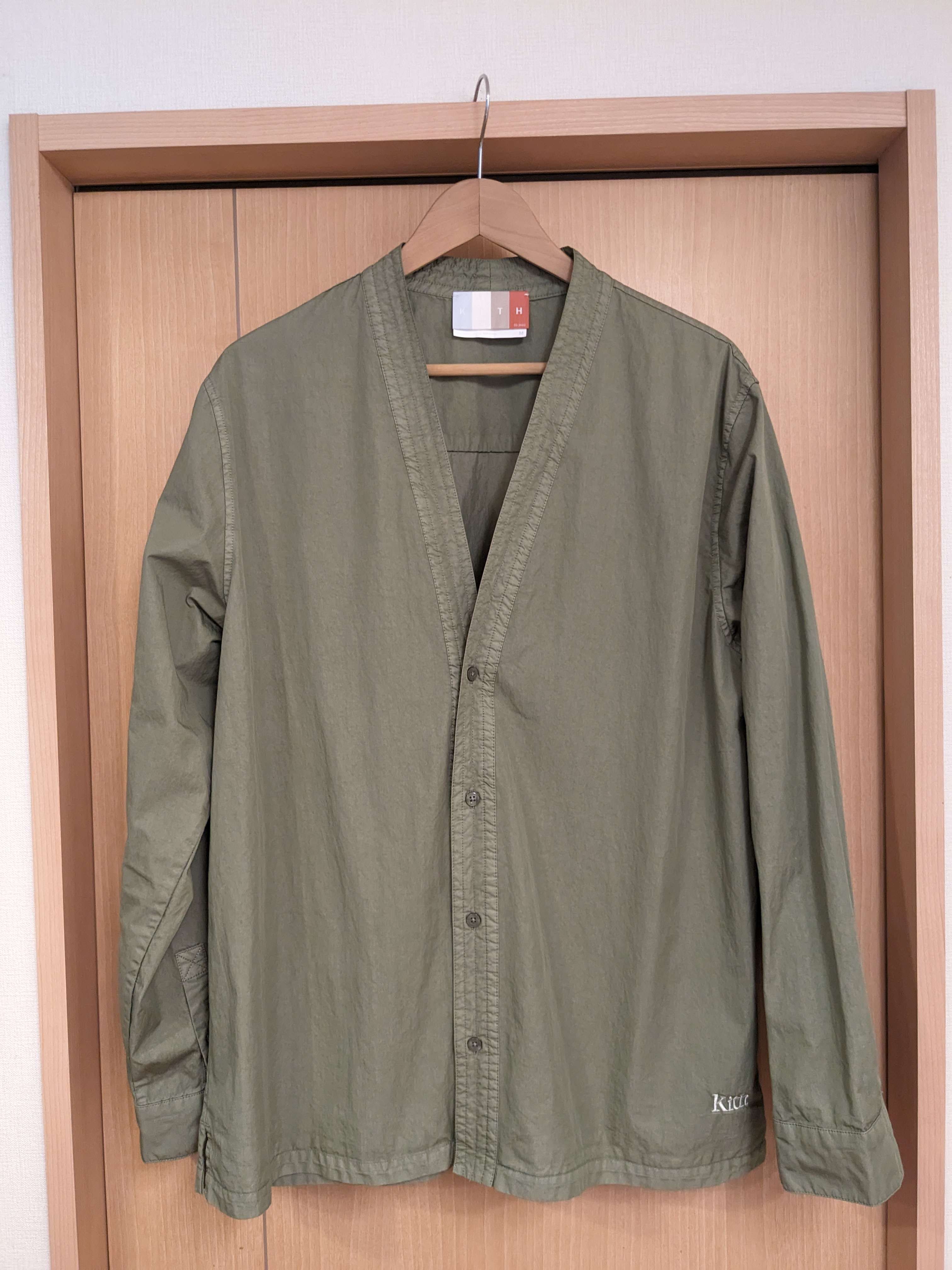 kith washed cotton sulivan shirt