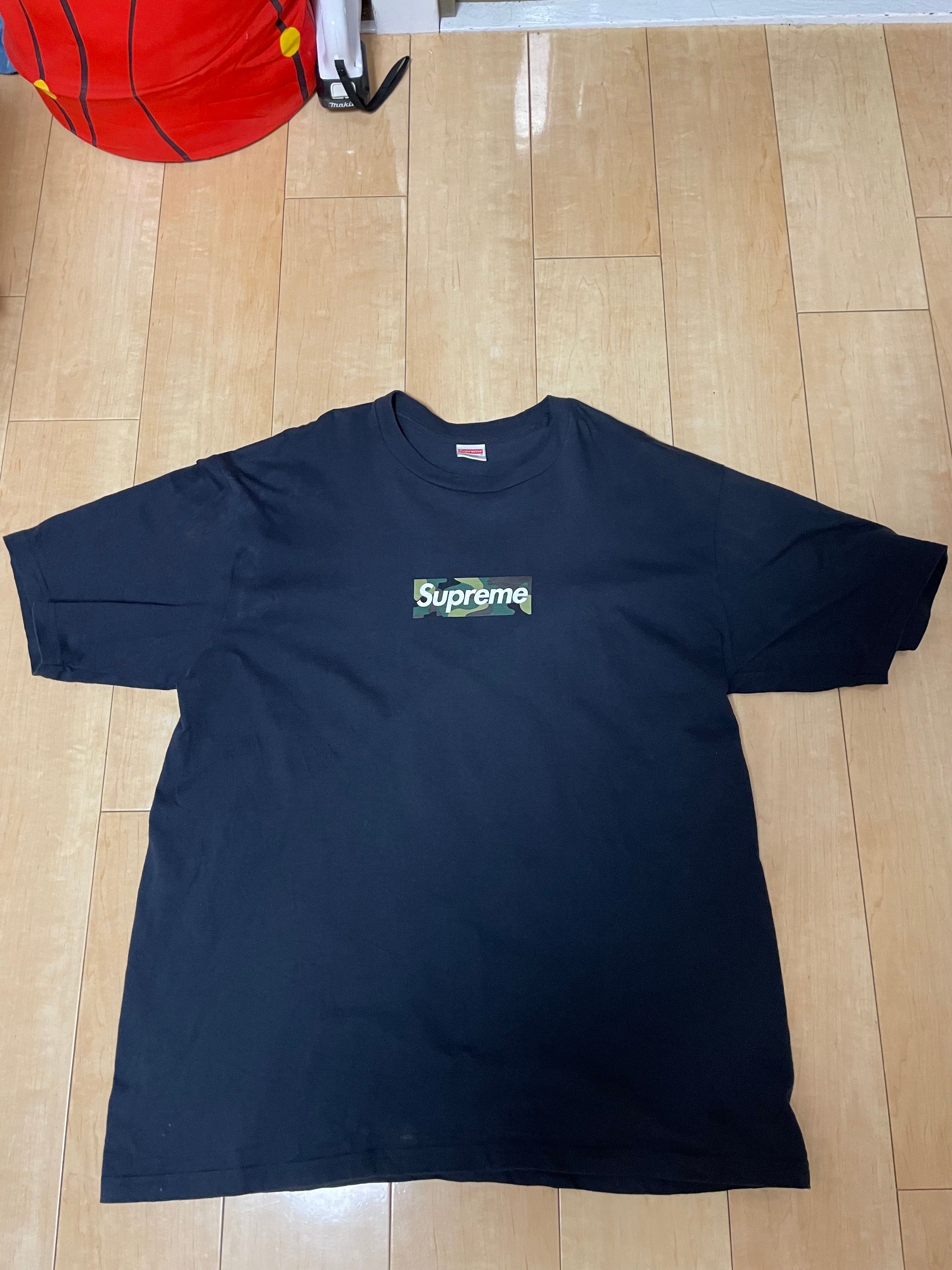 Supreme Box Logo Tee "Navy" (23FW)