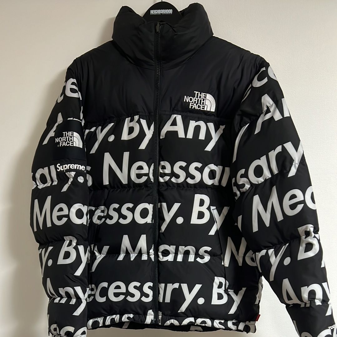 Supreme x The North Face By Any Means Nuptse Jacket "Black"