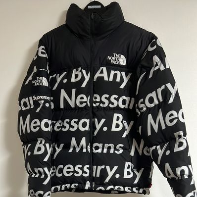 Supreme x The North Face By Any Means Nuptse Jacket "Black"
