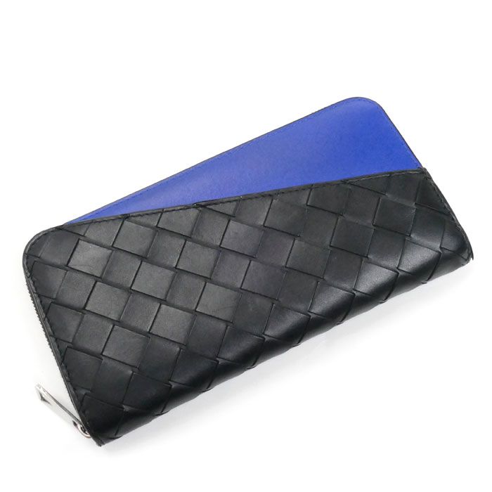Bottega Veneta Zip Around Wallet "Black"