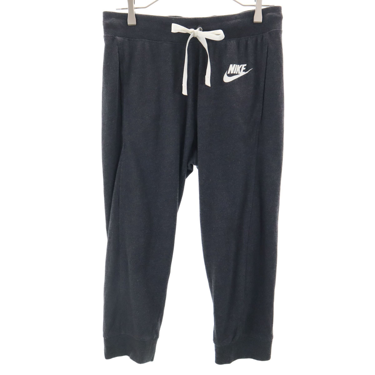 NIKE ナイキ 七分丈 ジョガーパンツ M グレー系 裏起毛