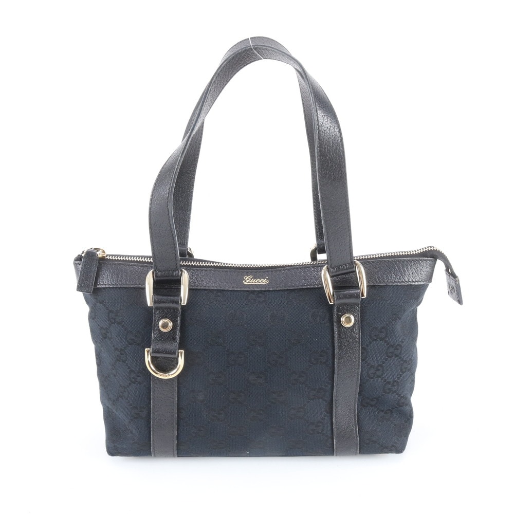 グッチ GUCCI 141471 トートバッグ アビー GGキャンバス レザー GG グッチ GUCCI バッグ 中古 トート GGキャンバス 141471 レザー