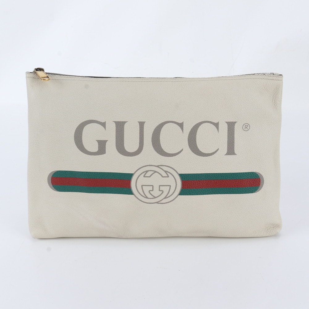 ■美品 グッチ500984 セカンドバッグ レザー