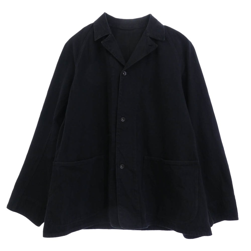 COMOLI コモリ デニムジャケット 21AW U03-01013 デニムワークジャケット ブラック系 4【中古】