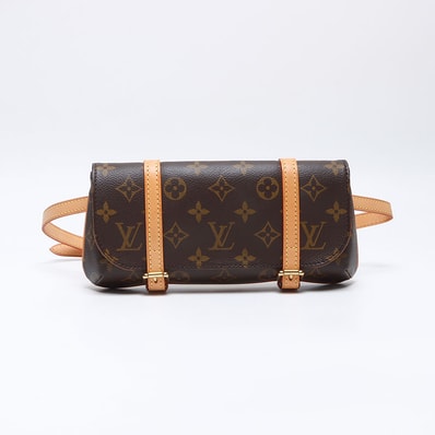 ヴィトン LV 2005年製 モノグラム マレル ベルトバッグ ウエストバッグ【中古】